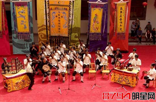 中国传统音乐中非常古老乐种西安鼓乐3