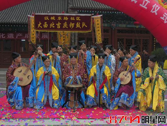 中国传统音乐中非常古老乐种西安鼓乐1