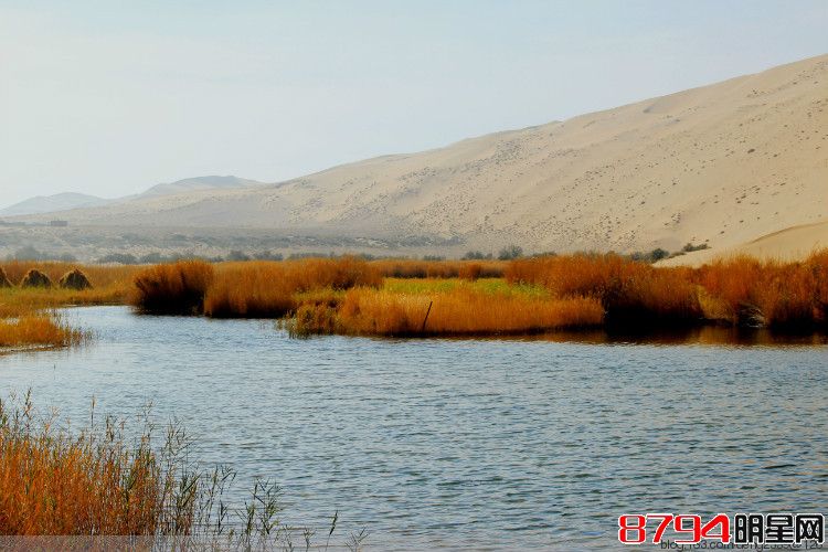 巴丹吉林沙漠之——巴丹湖和沙漠天池4