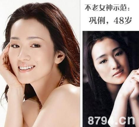 61岁赵雅芝真实照片皮肤苍老松弛，但比61岁刘晓庆真实自然！