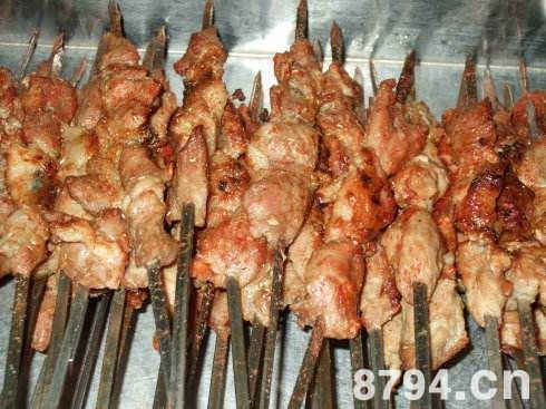 新疆的烤羊肉