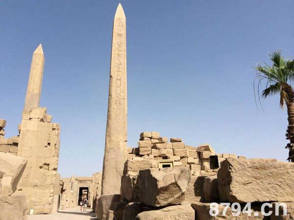 埃及方尖碑:一种印象深刻的建筑物 外形也是抽象的几何形体