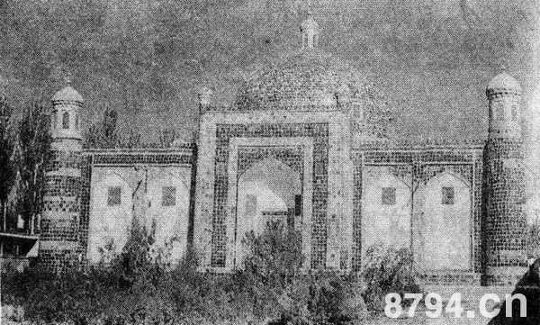 喀什阿帕克和加麻扎:喀什噶尔伊斯兰教派白山派的首领阿帕克和加麻扎家族的墓地