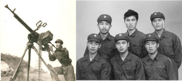 图片：六十年代我军援助越南部队的军服。